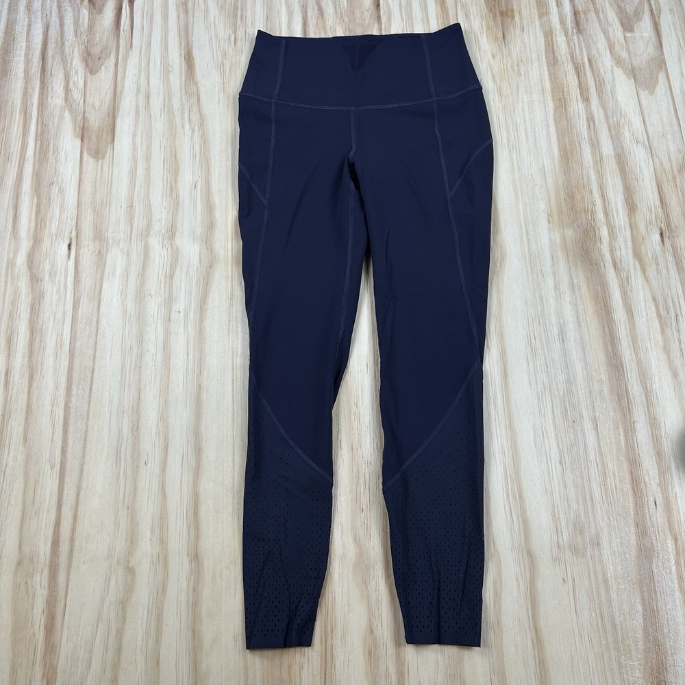 Lululemon Align Pant 28" Women's Full Length Leggings Green Size 6 W5BOBS